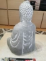 БУДА-МАСИВНА ФИГУРА 33Х20Х18СМ 0205261914, снимка 14