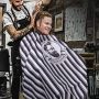Стилна бръснарска пелерина за подстригване BARBERSHOP 4592, снимка 1