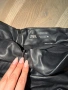 Черна кожена пола Zara, снимка 3