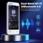 96GB MP3 плейър с Bluetooth 5.0 и WiFi, 4-инчов сензорен екран, снимка 7