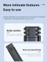 Преносим гласов усилвател с безжичен микрофон (щипка) – Bluetooth колонка 10W, 2600mAh батерия, снимка 4