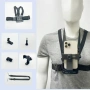 Регулируем нагръден колан за телефон и GoPro – Chest Mount за екшън кадри, колоездене и влог 10361, снимка 14