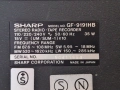 Стерео радиокасетофон Sharp GF-9191HB. Като нов., снимка 9