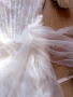 Официална бяла рокля, снимка 4