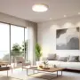 LED лампа 40 см 36W 4000K с дървесен дизайн за таван, снимка 6