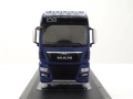 MAN TGX XXL влекач 2020 - мащаб 1:43 на ixo models моделът е нов в PVC дисплей-кейс, снимка 5