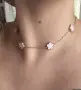 Златно колие тип van cleef, снимка 2