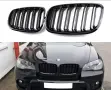 Бъбреци (решетки) двойни гланц за BMW X5 E70 – Черен гланц Бмв Е70 Х, снимка 1
