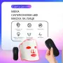 LED Маска за лице със 7 светлинни режима – Домашна фототерапия за по-чиста и спокойна кожа, снимка 5