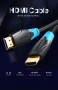 Кабел Vention HDMI v2.0 M/M 4K/60Hz Gold - 3 метра, снимка 2