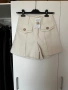 Къси панталонки S кремаво екрю, снимка 1