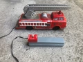 стара ламаринена играчка ПОЖАРНА с дистанционно - MADE IN JAPAN, снимка 1