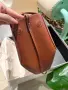 Polène Cyme – Елегантна дамска чанта в цвят Cognac, снимка 4