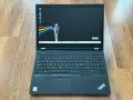 15.6' Full HD IPS Core i7-10850H Lenovo ThinkPad P15 16GB DDR4/256GB NVMe/Quadro T1000 4GB/Бат 6ч, снимка 1