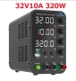 DC лабораторно захранване 32V / 10A с голям 4-цифрен LED дисплей , снимка 1