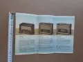 Стара реклама , брошура за радио AEG Царство България, снимка 2