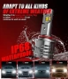 Нови 9005 HB3 LED крушки за фарове 36000LM 6500K 110W IP68 комплект 2 броя светлини, снимка 6
