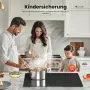 Електрически стъклокерамичен плот за вграждане, 4 зони, 6000W, Touch Control, COVERCOOK, снимка 7