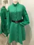 TIFFANI Italy 100% лен рокля S/M, снимка 9