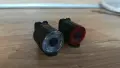 Комплект светлини за велосипед, 15 lm, включени батерии, снимка 1