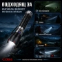 Мощен прожектор с лазерен диод 60W 2000м обхват Zoom Power Bank USB-C ръчен LED фенер за лов риболов, снимка 5