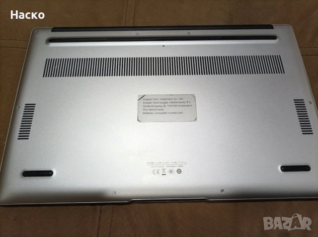 Лаптоп Huawei Matebook D15,Ryzen 7, 8Gb ram,512 ssd, windows 11 pro, снимка 2 - Лаптопи за работа - 54417866