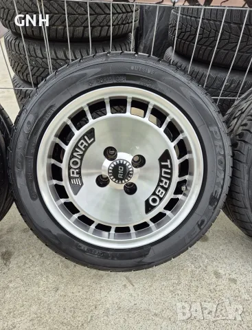 Джанти Ronal Turbo 15 цола , 4х100 , 7j , et28 205/50/15 Bmw Vw Honda, снимка 5 - Гуми и джанти - 55479608