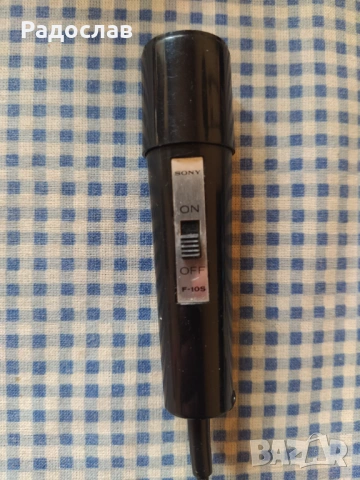 стар модел микрофон  SONY, снимка 2 - Микрофони - 54581588