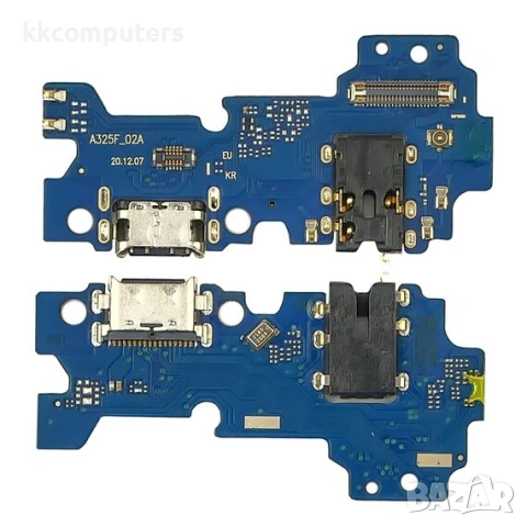 Конектор зареждане за SAMSUNG A325 Galaxy A32 (2021) (4G) на платка с микрофон и компоненти
