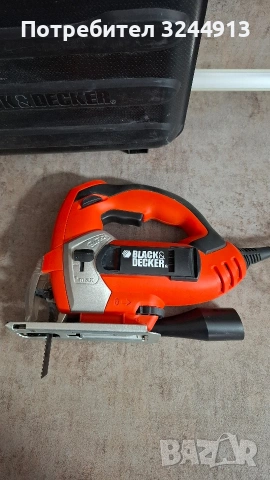 Английски електрически прободен трион (зеге) от марката Black & Decker KS999E 600W , снимка 3 - Други инструменти - 54947810