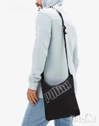 PUMA Evo Essentials Besace Bag Black Черна Чанта Код P2879, снимка 2 - Чанти - 55501376