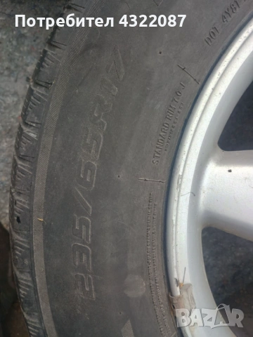 Джанти с гуми 17" 5х112  Mercedes ML 163, снимка 6 - Гуми и джанти - 54678688