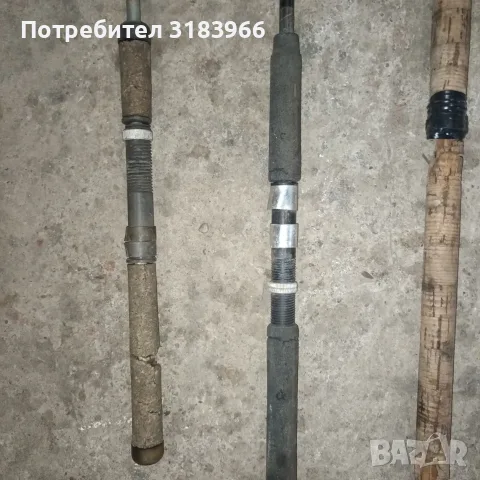 въдици 3 броя стари използвани са , снимка 2 - Такъми - 55317567