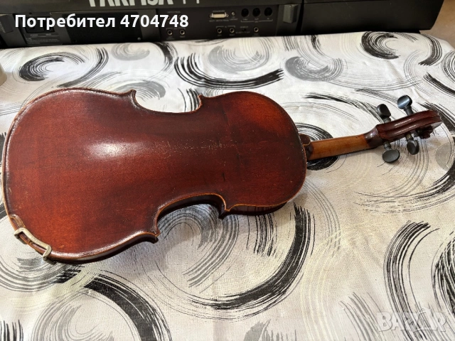 Стара цигулка , снимка 12 - Струнни инструменти - 54005221