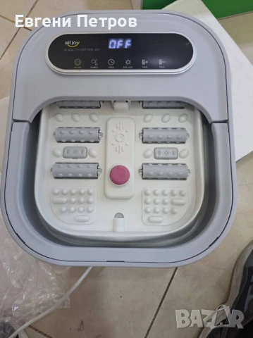 хидромасажна вана за крака (Foot Spa Massager) на марката Alljoy, снимка 3 - Масажори - 54918938