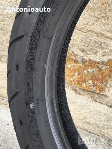 130 70 18 dunlop D408F harley davidson 63H гума чопър гуми мотоциклет, снимка 7 - Гуми и джанти - 55143836