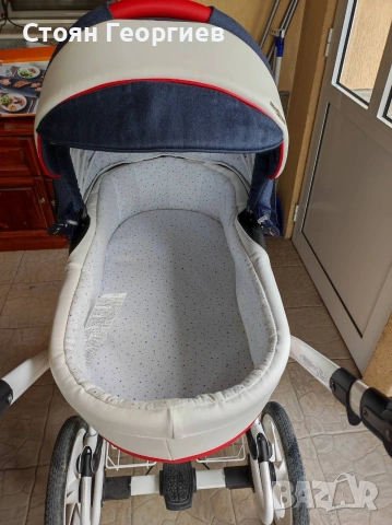 Използвана бебешка количка Adamex Marcello 3в1, снимка 8 - Детски колички - 54323037