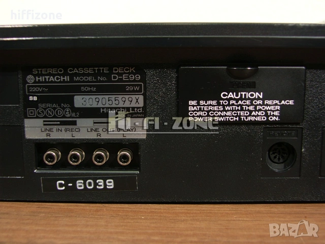 ДЕК   Hitachi d-e99 /1 , снимка 7 - Декове - 54349638