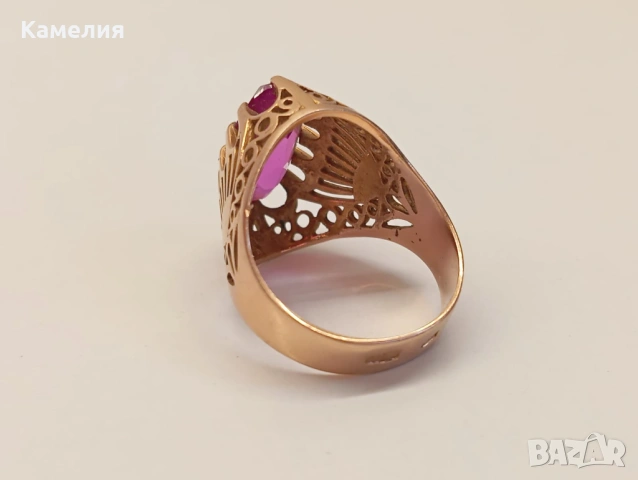 Руско злато , снимка 10 - Пръстени - 54397833