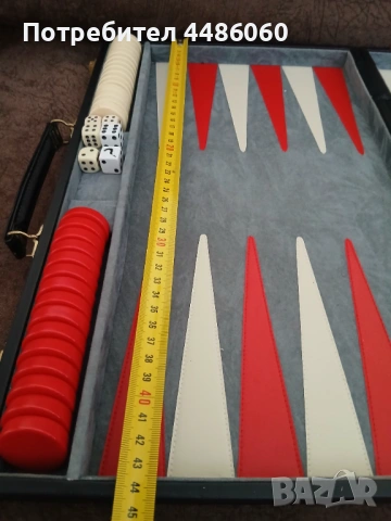 Кожена табла за игра, снимка 5 - Шах и табла - 54040964