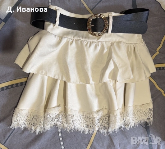 Пола-панталон с колан