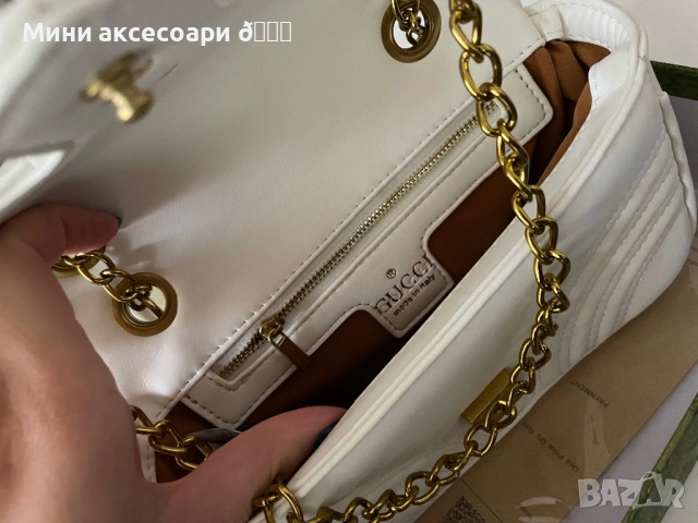 Gucci дамска чанта , снимка 3 - Чанти - 54278836