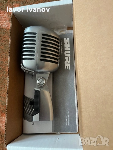 Чисто нов микрофон Shure 55 SH 