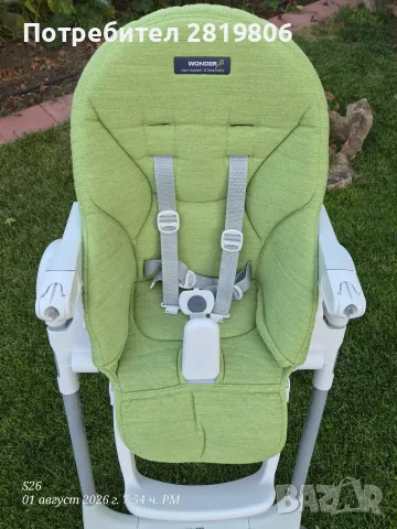 Бебешко столче за хранене - Peg Perego - Prima Pappa Follow Me, снимка 2 - Столчета за хранене - 55538520