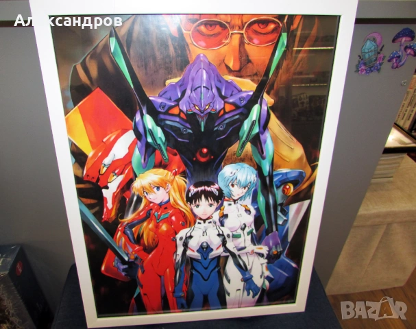Аниме картина Neon Genesis Evangelion поодходяща за подарък anime manga , снимка 3 - Картини - 54427930