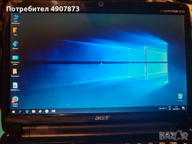Acer Aspire One ZA3, снимка 9 - Лаптопи за дома - 55548455