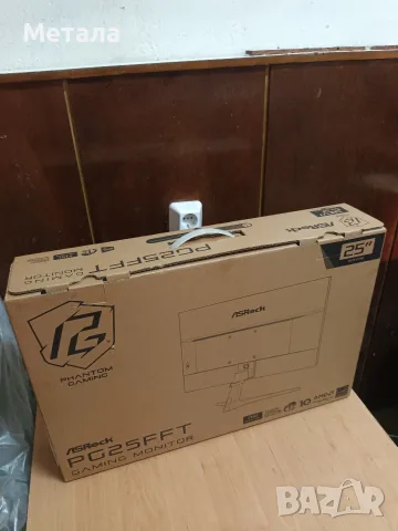 Продавам геймърски монитор ASROCK PG25FFT, снимка 3 - Монитори - 55431464