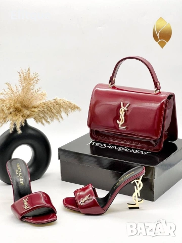 обувки на ток  ysl saint laurent , снимка 4 - Дамски обувки на ток - 54308744