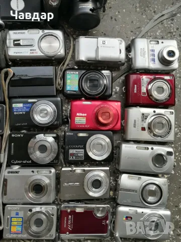 Лот фотоапарати за части или ремонт, снимка 3 - Фотоапарати - 52537455