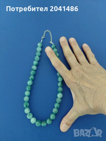 Колие естествени камъни, снимка 3 - Колиета, медальони, синджири - 54943640